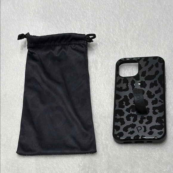 iPhone 12 Mini Loopy Midnight Leopard Phone Case - Picture 1 of 7